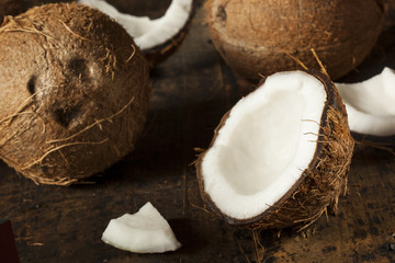 Fresh Organic Brown Coconut