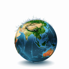 Wall Mural - earth planet