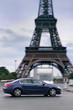 Taxi in Paris am Eifelturm