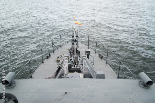 Board z aluminiowym obramowaniem Typ zimnej wojny typu torpedowca
