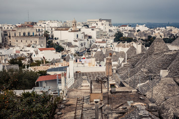 Wall Mural - Trulli houses of Alberobello, Italy