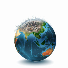 Wall Mural - earth planet