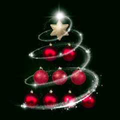 Wall Mural - christmas and new year decorations