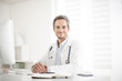 © jackfrog - young doctor at his office