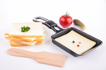 Wall Mural - raclette isolated