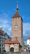 canvas print picture - Weisser Turm in Nuremberg, Germany