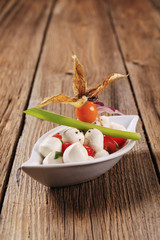 Poster - Bocconcini with tomatoes