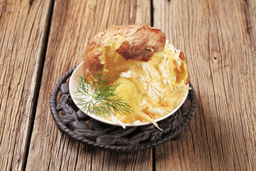 Poster - Baked potato with cheese