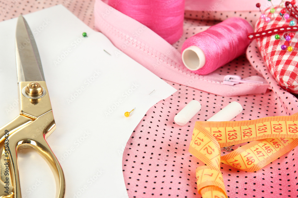 Sewing tools fashion design