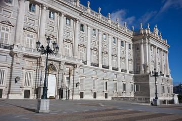 Poster - Royal Palace in Madrid