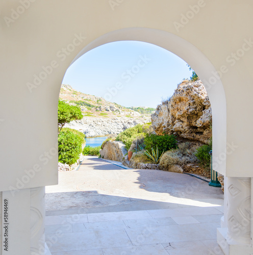 Naklejka dekoracyjna arch in the fortress