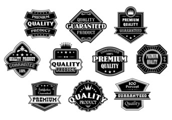 Wall Mural - Labels set in vintage western style