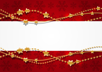 Sticker - Christmas background with place for text