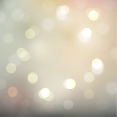 Wall Mural - Defocused lights on pastel background - eps10