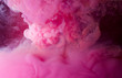 Leinwandbild Motiv pink smoke