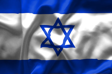 Wall Mural - Israel flag