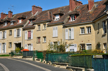 France,  picturesque city of Falaise in Normandie