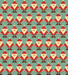 Poster - Christmas Seamless Background