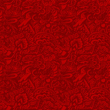 Seamless Grunge Red Texture Vector Background
