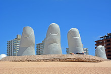 "Los Dedos", Punta Del Este, Uruguay