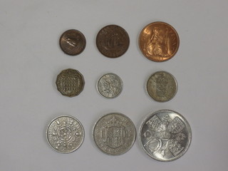 Wall Mural - pre-decimal GBP coins