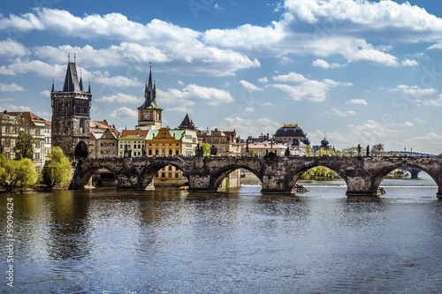 Obraz na płótnie canvas Praga, Most Karola (najwięcej w Karluwie)