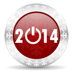 Aufkleber - new years 2014 icon
