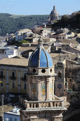 Board z aluminiowym obramowaniem Dzwonnica Santa Maria dell'Iriaria - Ragusa Ibla