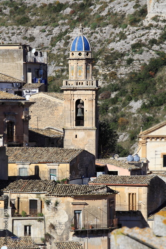 Board z aluminiowym obramowaniem Dzwonnica Santa Maria dell'Iriaria - Ragusa Ibla