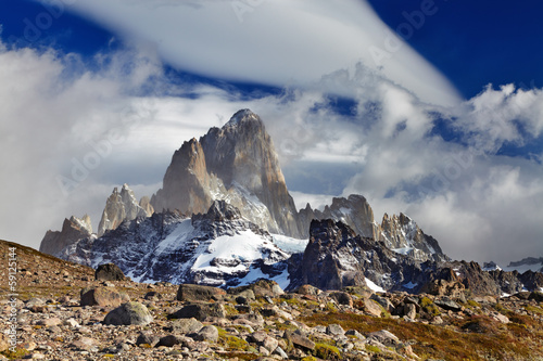 Plakat na papierze fotorealistycznym Mount fitz roy, argentyna