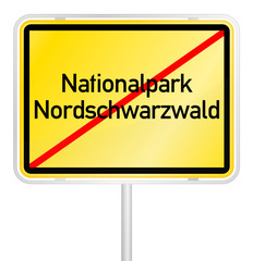 Poster - Gegen Nationalpark Nordschwarzwald