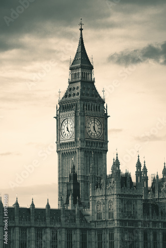 Naklejka samoprzylepna Big ben