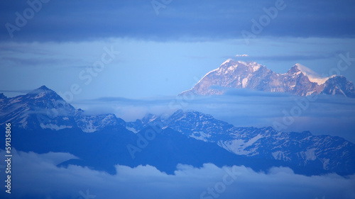 Obraz na płótnie canvas Widok na mount everest