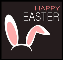 happy easter graphic design