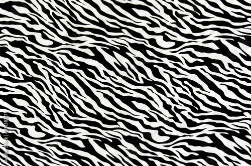 Naklejka samoprzylepna Tkanina z motywem zebra