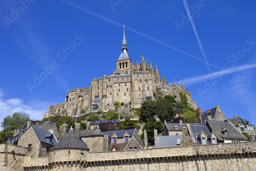 Obraz na płótnie canvas dwuczęściowy "dyptyk" Mont saint michel