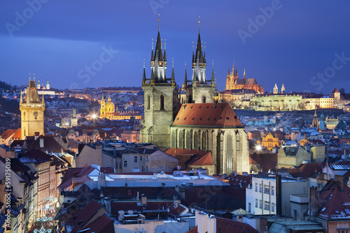 Obraz na płótnie canvas Praga.