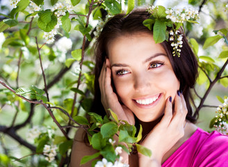 Wall Mural - woman outdoor