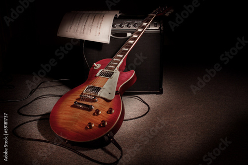 Obraz na płótnie canvas dwuczęściowy "dyptyk" Epiphone