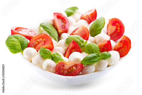 Fotoboard na płycie Miska sałatki caprese