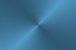 Blaue Metalltextur mit Radialverlauf als Hintergrund