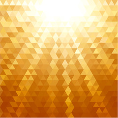 Wall Mural - background with abstract triangle pattern