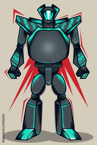 Board z aluminiowym obramowaniem Szary grunge robota