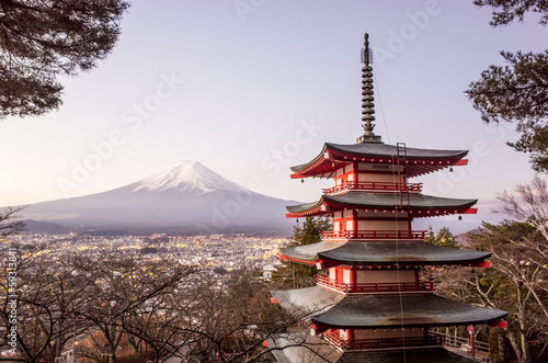 Tapeta ścienna Góra Fuji