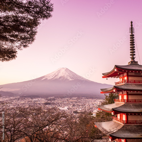 Tapeta ścienna Góra Fuji