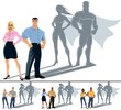 © Malchev - Couple Superhero Concept