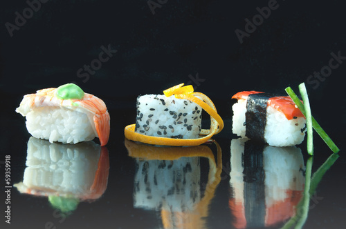 Board z aluminiowym obramowaniem Sushi