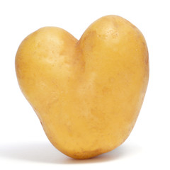 Wall Mural - heart-shaped potato