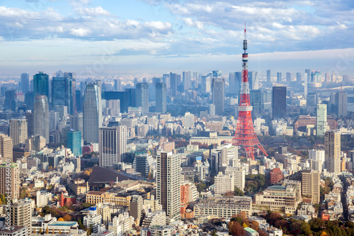 Naklejka samoprzylepna Tokyo tower japonia