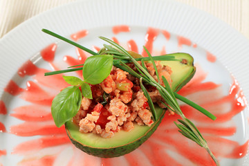 Poster - Stuffed avocado